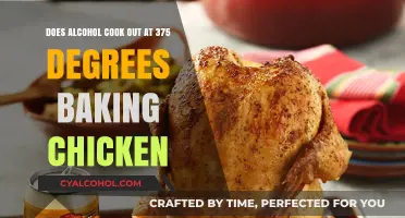 Alcohol in Baked Chicken: Does It Evaporate?