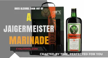 Does Alcohol Fully Cook Out of Jägermeister Marinades?