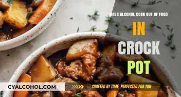 Alcohol in Slow Cooking: Does It Evaporate?