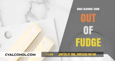 Does Alcohol Evaporate When Cooking Fudge? A Sweet Science Explained