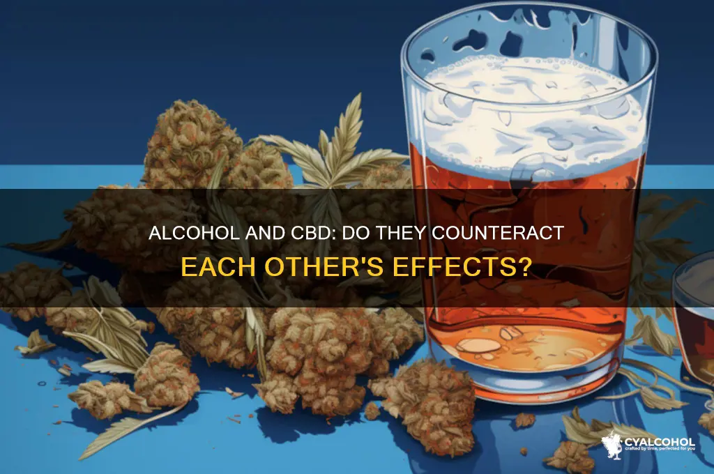 does alcohol counteract cbd