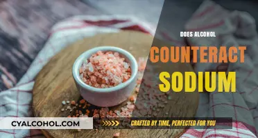 Alcohol and Sodium: Debunking the Myth of Counteractive Effects