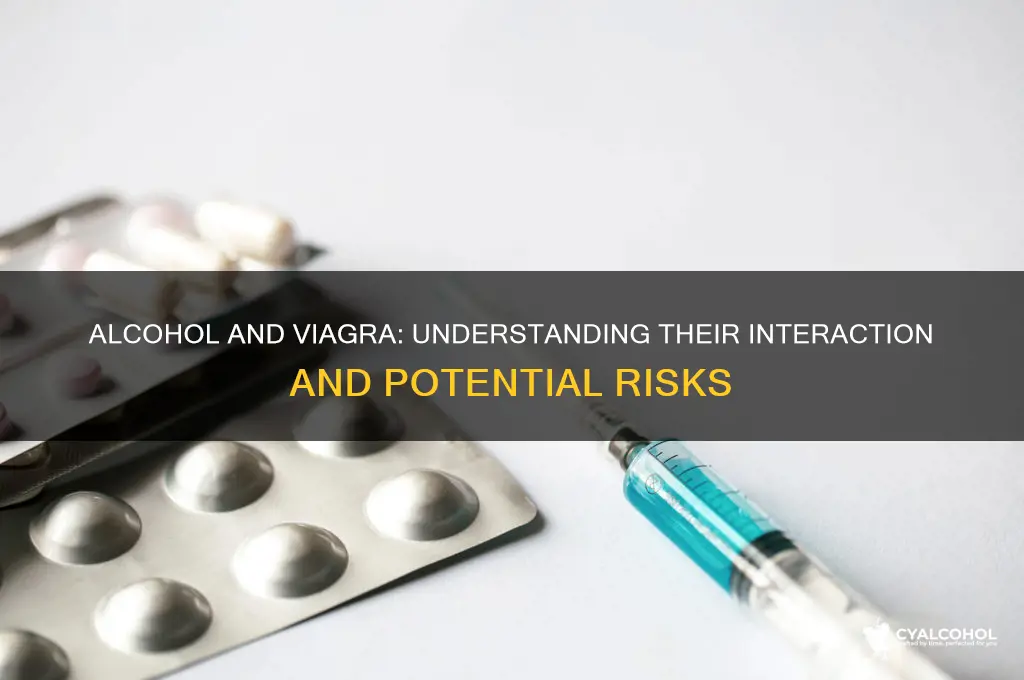 does alcohol counteract viagra