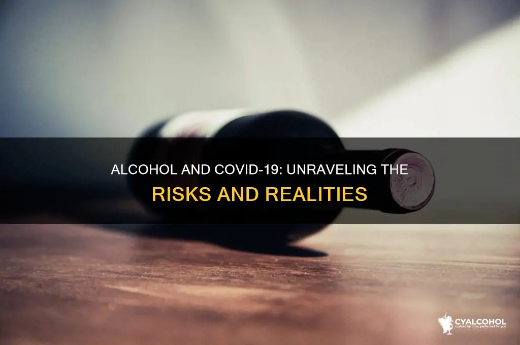 does alcohol covid