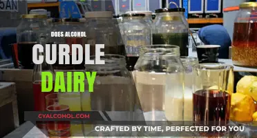Alcohol and Dairy: Does Mixing Them Cause Curdling?