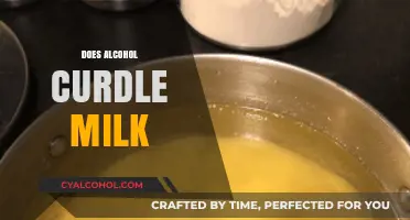 Does Alcohol Curdle Milk? Unraveling the Science Behind the Myth