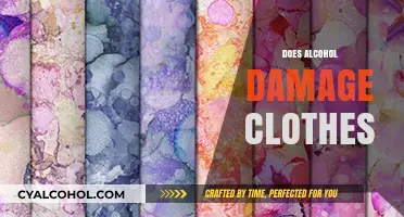 Alcohol and Fabric: Uncovering the Truth About Clothing Damage