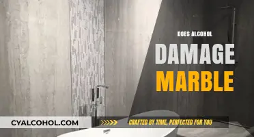 Alcohol and Marble: Uncovering the Truth About Potential Damage