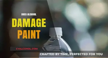 Alcohol and Paint: Uncovering the Truth About Potential Damage