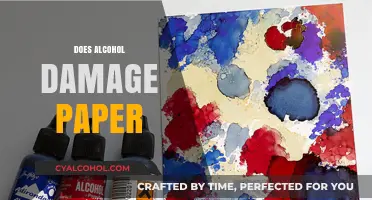 Alcohol's Impact on Paper: Uncovering the Surprising Effects of Spills and Exposure