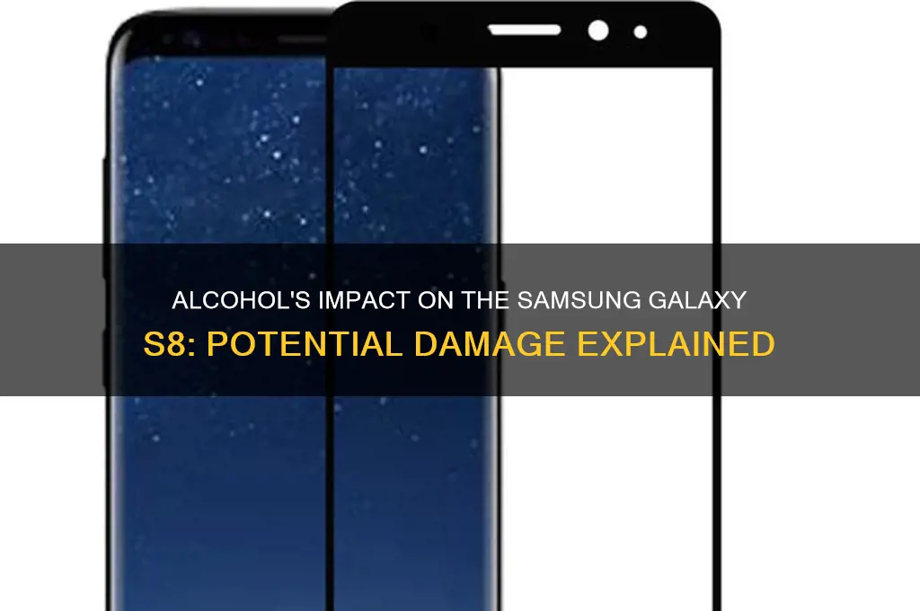 does alcohol damage s8
