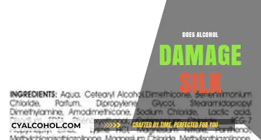 Alcohol and Silk: Unraveling the Truth About Potential Damage
