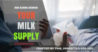 Alcohol and Breastfeeding: Does Drinking Affect Your Milk Supply?