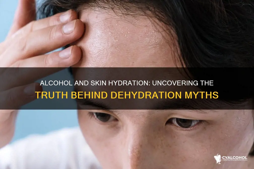 does alcohol dehydrate skin