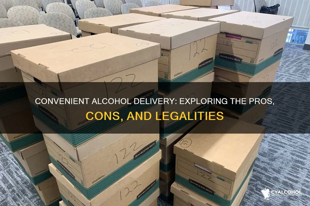 does alcohol delivery