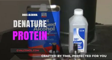 Alcohol's Impact: Does It Denature Protein in Foods and Drinks?