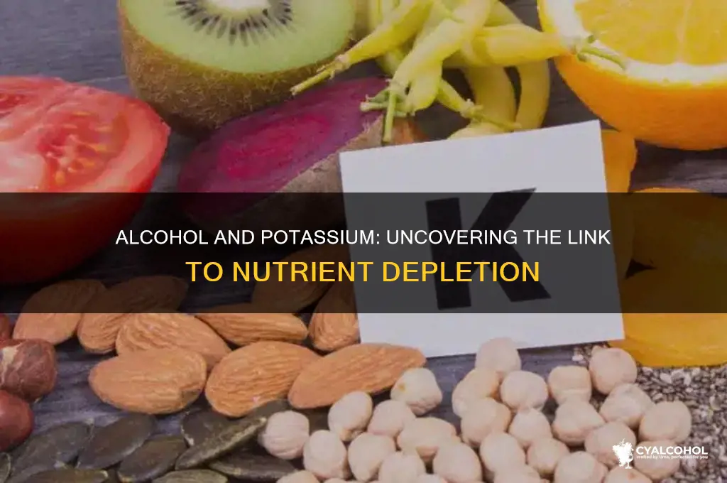 does alcohol deplete potassium