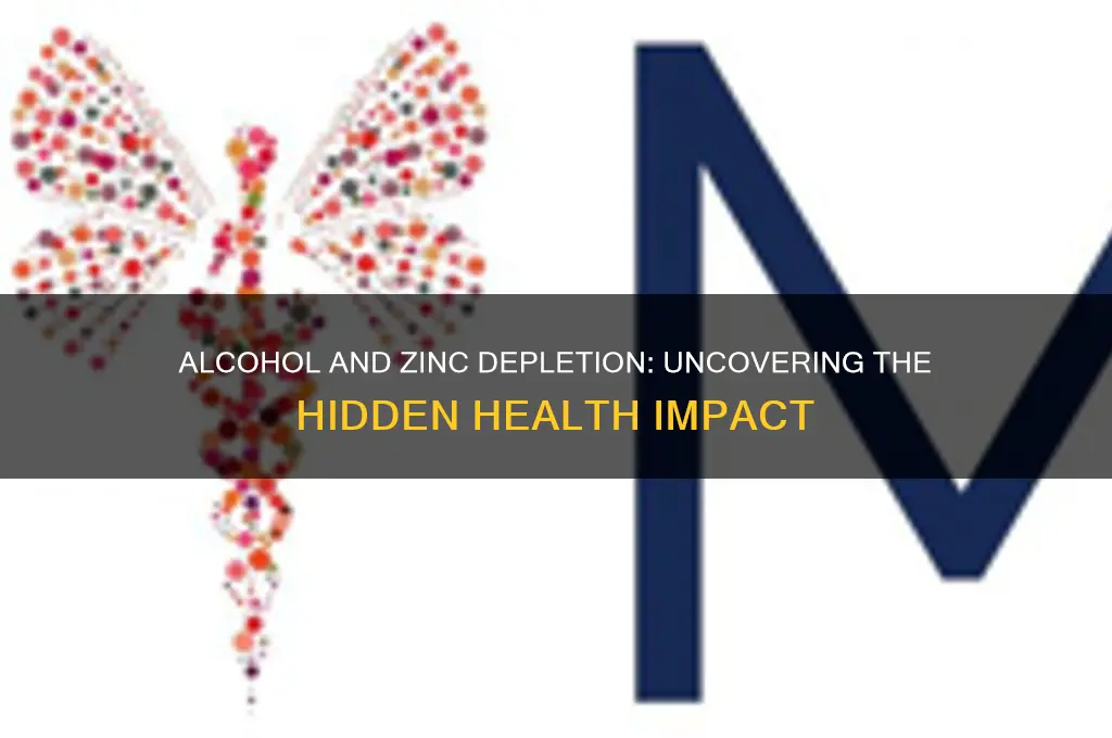 does alcohol deplete zinc