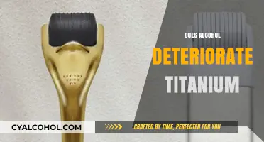 Alcohol and Titanium: Exploring Potential Deterioration Effects and Risks