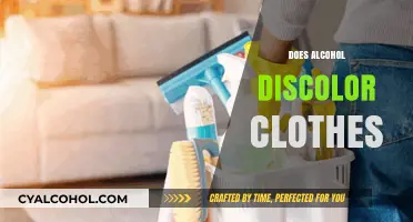 Alcohol and Fabric: Does It Cause Clothes to Discolor?