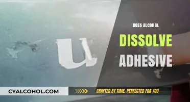 Alcohol and Adhesive: Does It Dissolve Glue Effectively?