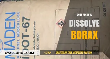 Does Alcohol Dissolve Borax? Exploring Solubility and Chemical Reactions