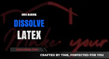 Does Alcohol Dissolve Latex? Exploring the Science Behind the Myth