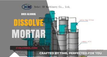 Does Alcohol Dissolve Mortar? Exploring the Effects of Alcohol on Mortar