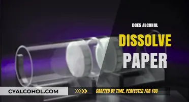 Does Alcohol Dissolve Paper? Unveiling the Surprising Science Behind It