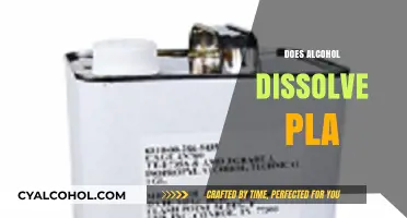 Does Alcohol Dissolve PLA? Exploring Solvents for 3D Printing Filaments