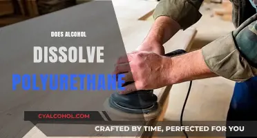 Alcohol and Polyurethane: Does Alcohol Dissolve This Durable Material?