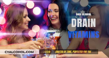 Alcohol's Impact: How Drinking Depletes Essential Vitamins and Nutrients