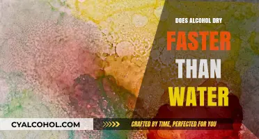Alcohol vs. Water: Which Dries Faster and Why It Matters