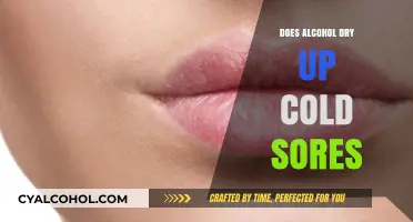 Alcohol and Cold Sores: Does Drinking Dry Up Outbreaks?