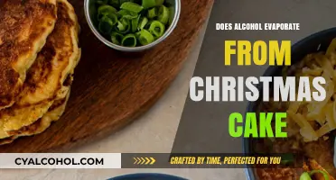 Does Alcohol Evaporate from Christmas Cake? The Festive Baking Truth