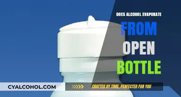 Does Alcohol Evaporate from an Open Bottle? The Truth Revealed