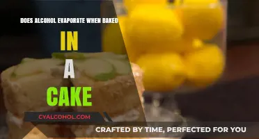 Does Alcohol Evaporate When Baked in a Cake? The Truth