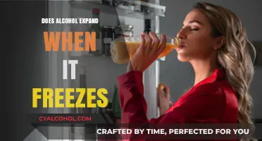 Does Alcohol Expand When Frozen? Exploring the Science Behind It