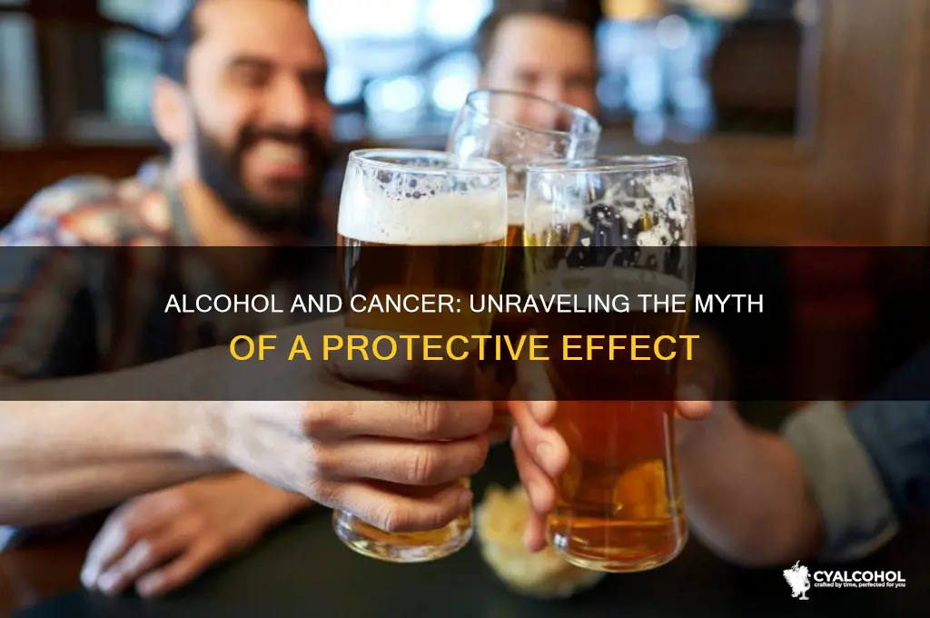 does alcohol fight cancer
