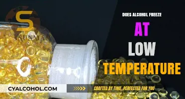 Will Alcohol Freeze? Exploring Its Behavior at Low Temperatures
