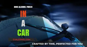 Will Alcohol Freeze in Your Car? Exploring the Science Behind It