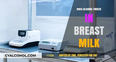 Alcohol in Breast Milk: Freezing Facts and Safety Tips