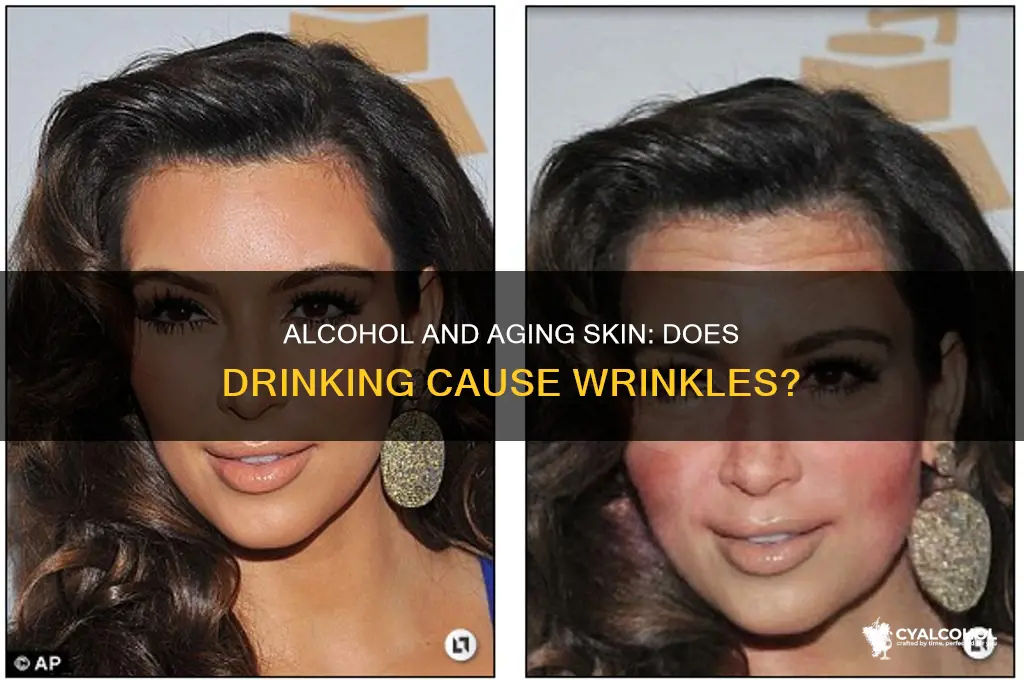 does alcohol give wrinkles