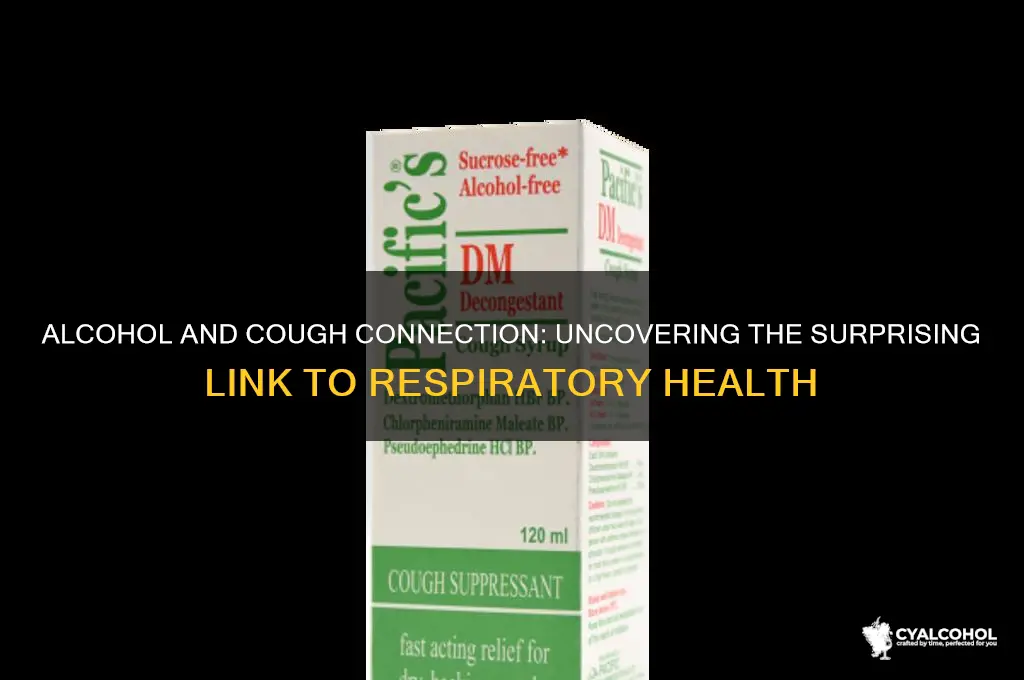 does alcohol give you a cough