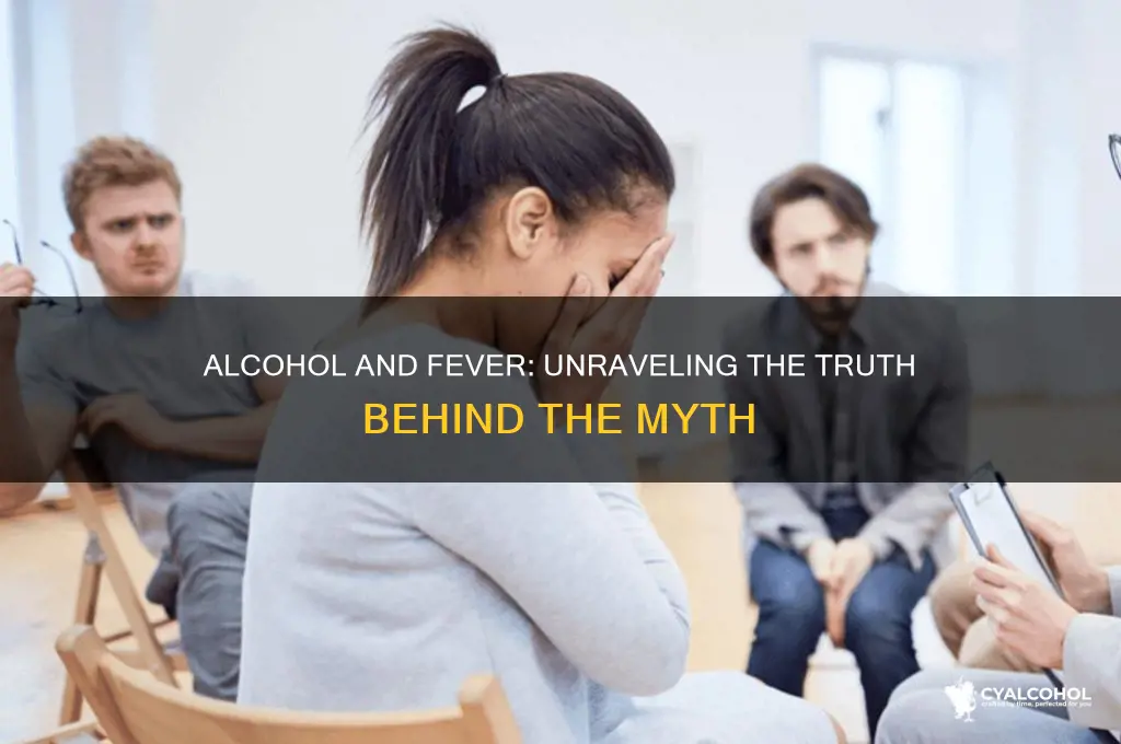 does alcohol give you a fever