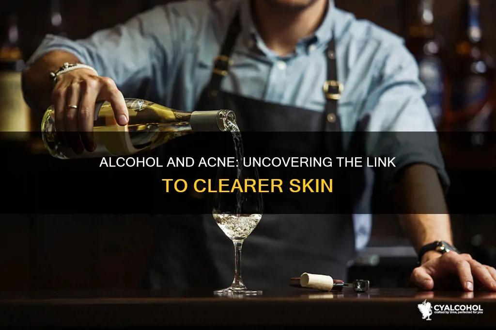 does alcohol give you acne