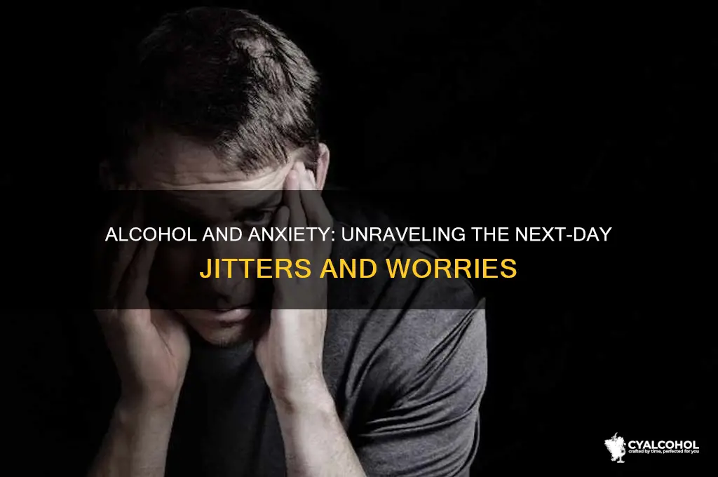 does alcohol give you anxiety the next day