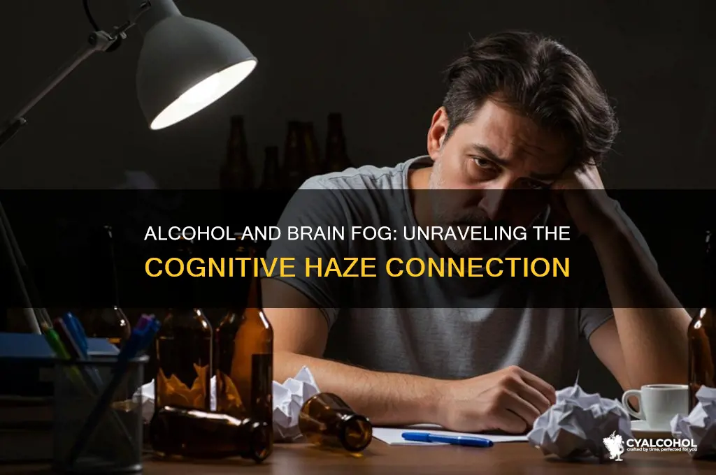 does alcohol give you brain fog
