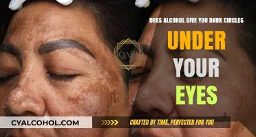 Alcohol and Dark Circles: Is There a Link?
