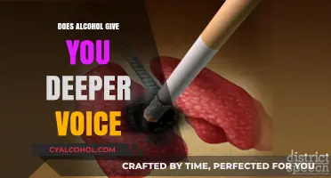 Alcohol's Impact on Voice Depth: Fact or Fiction?